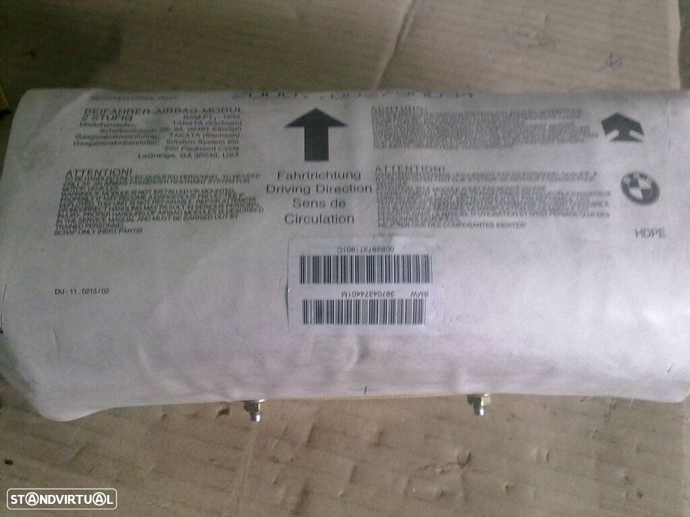 Airbag Passageiro 39704374401M BMW E46 - 1