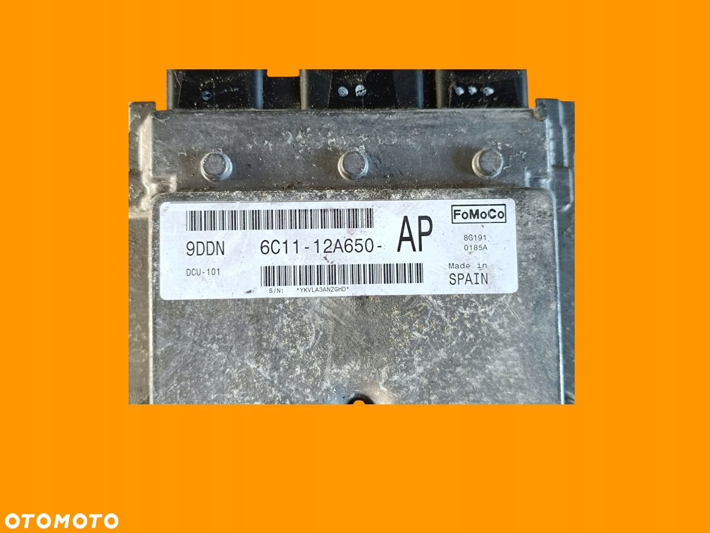 Sterownik Silnika Ford Transit 2.2 TDCI MK7 06-12 6C11-12A650-AP - 4