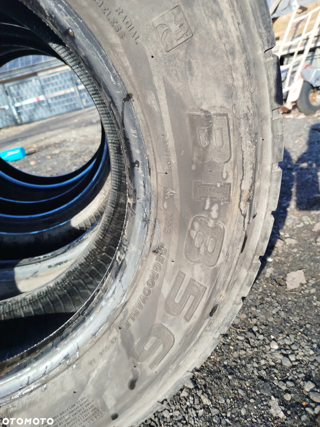 285/70R19.5 Falken BI856 Napędy Produkcja Japonia 4x10mm 22rok bez napraw - 13