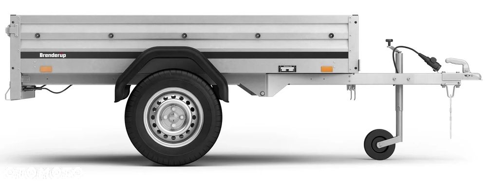 Brenderup 1205 uchył 1oś 204x116x35cm - 9