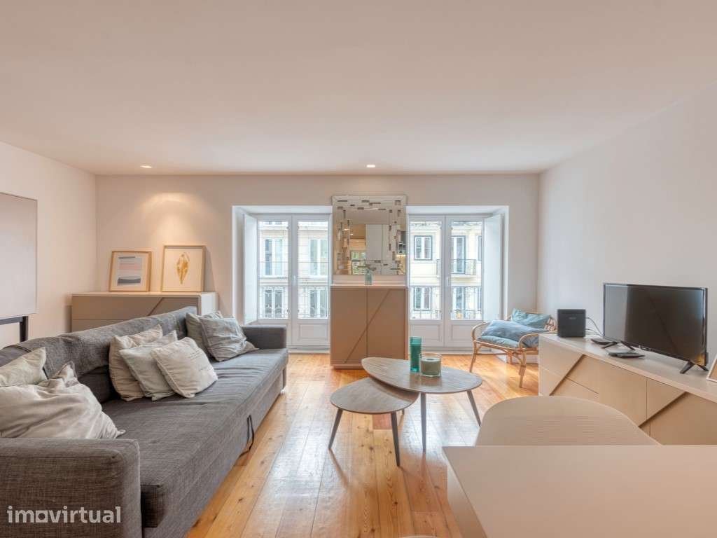 Apartamento T1 na Rua de São Bento, em Lisboa - Grande imagem: 2/14