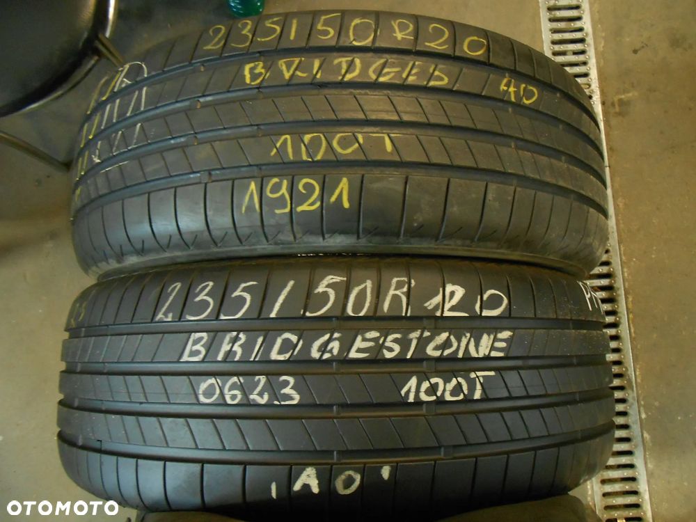 OPONY 235/50R20 BRIDGESTONE TURANZA ECO SEAL AO DOT 0623 / 1921 7.3MM - 1