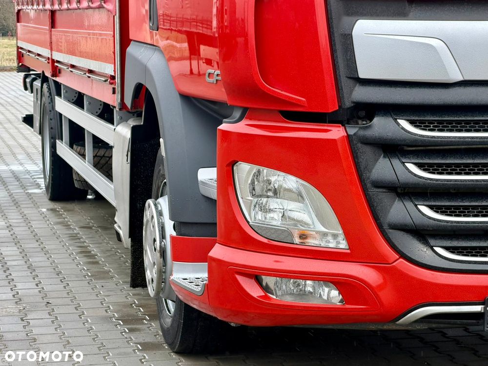 DAF CF 340 / BURTO - FIRANKA / 18 EUROPALET / KLIMA POSTOJOWA / WINDA / 10837 cm3 / 8 370 KG ŁADOWNOŚCI / SPROWADZONY / 2018 ROK - 17