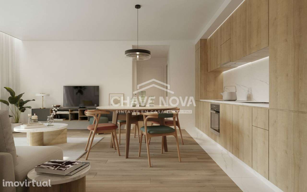 T2 Novo c/ Lugar de Garagem em Vila Nova de Gaia - Grande imagem: 2/14