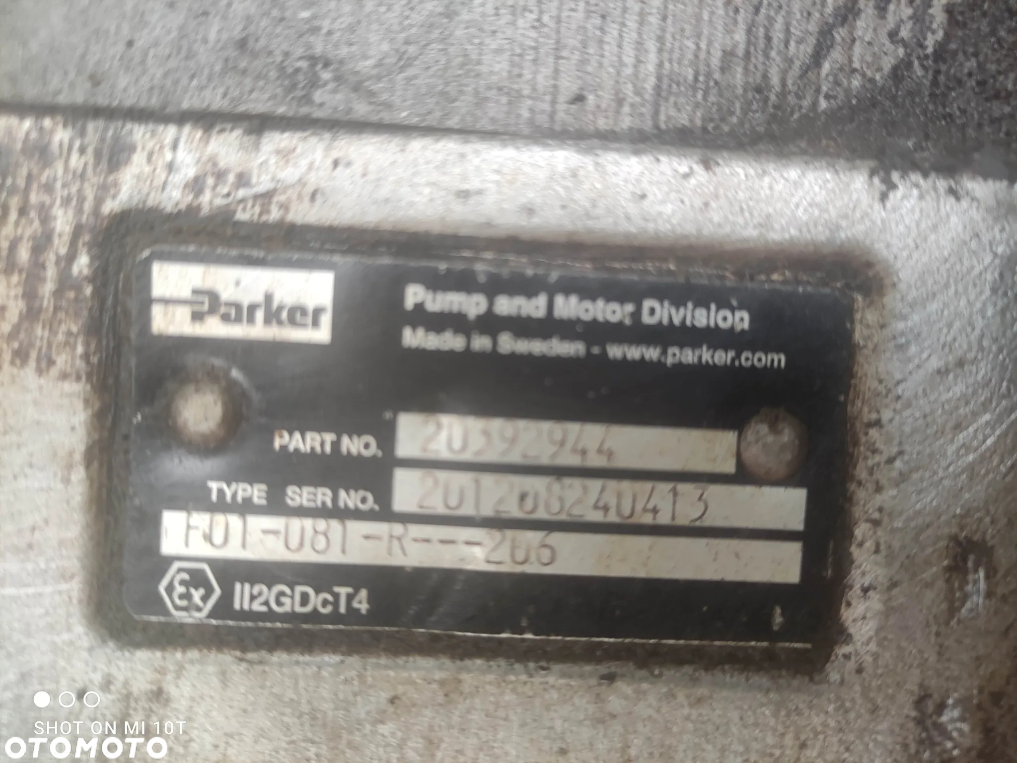 Pompa hydrauliczna Parker F01-081-R, F01-061-R - 8