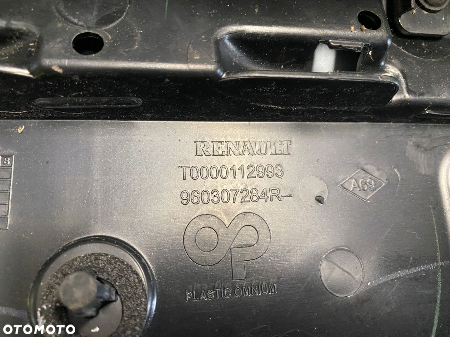 SPOJLER LOTKA BLENDA KLAPY BAGAŻNIKA RENAULT CLIO IV BIAŁY 960307284R - 4