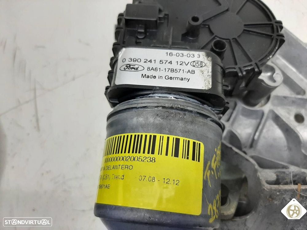 MOTOR LIMPA-VIDROS FRONTAL FORD FIESTA VI 2016 - 1