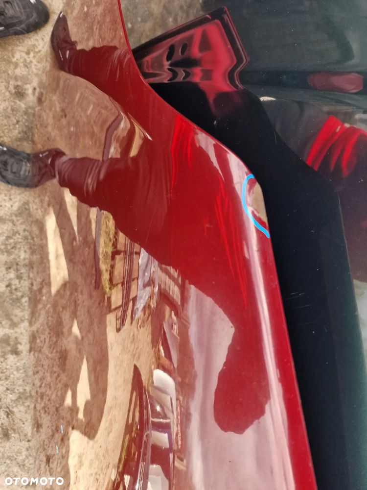 NISSAN PRIMERA P12 02- ŁADNA KOMPLETNA MASKA , KOLOR BORDO METALIK , NR AUKCJI NM83 - 15
