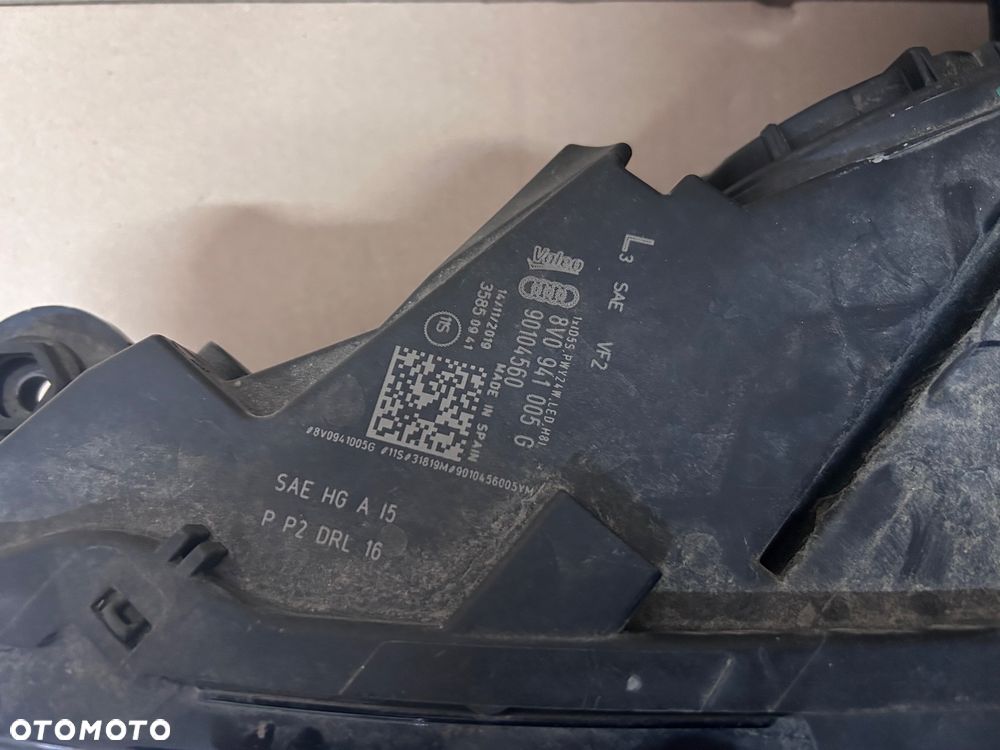 LAMPA LEWA AUDI A3 S3 8V0 8V LIFT XENON USA DEMONTAŻ PRZÓD PRZEDNIA - 2