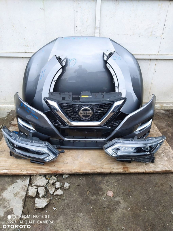 QASHQAI II J11 LIFT PRZOD MASKA ZDERZAK LAMPY FULL