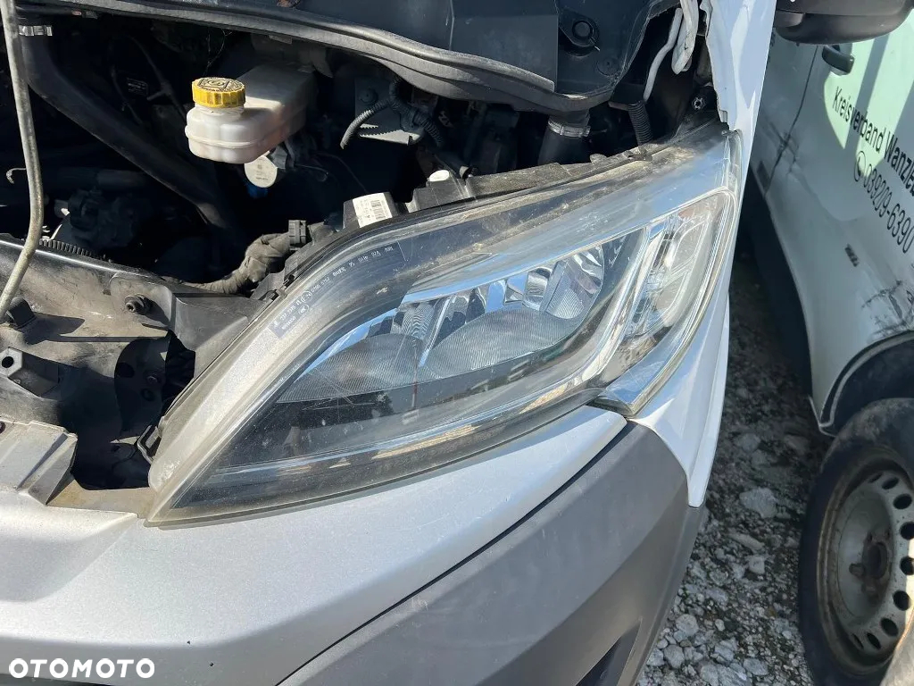 Kompletny Przód Maska Błotnik Lampa Atrapa Belka Pas Wentylatory Chłodnice Fiat Ducato III Lift 2019r 549 - 8