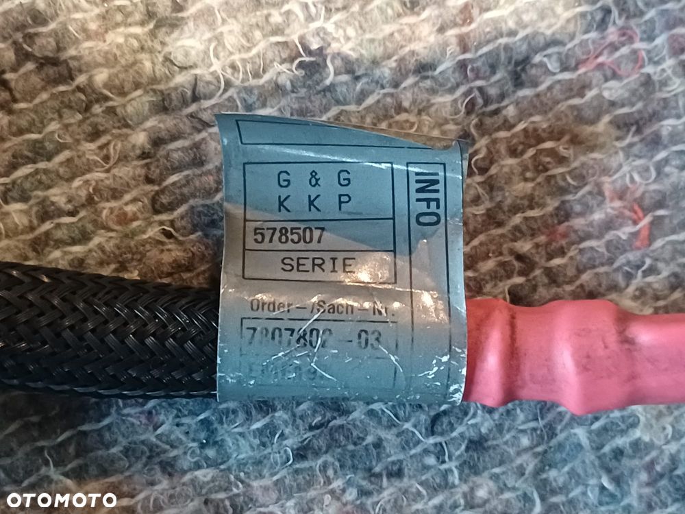 NR 32 Przewód kabel alternatora rozrusznika do BMW X5 E70 3.0 7807802 - 7