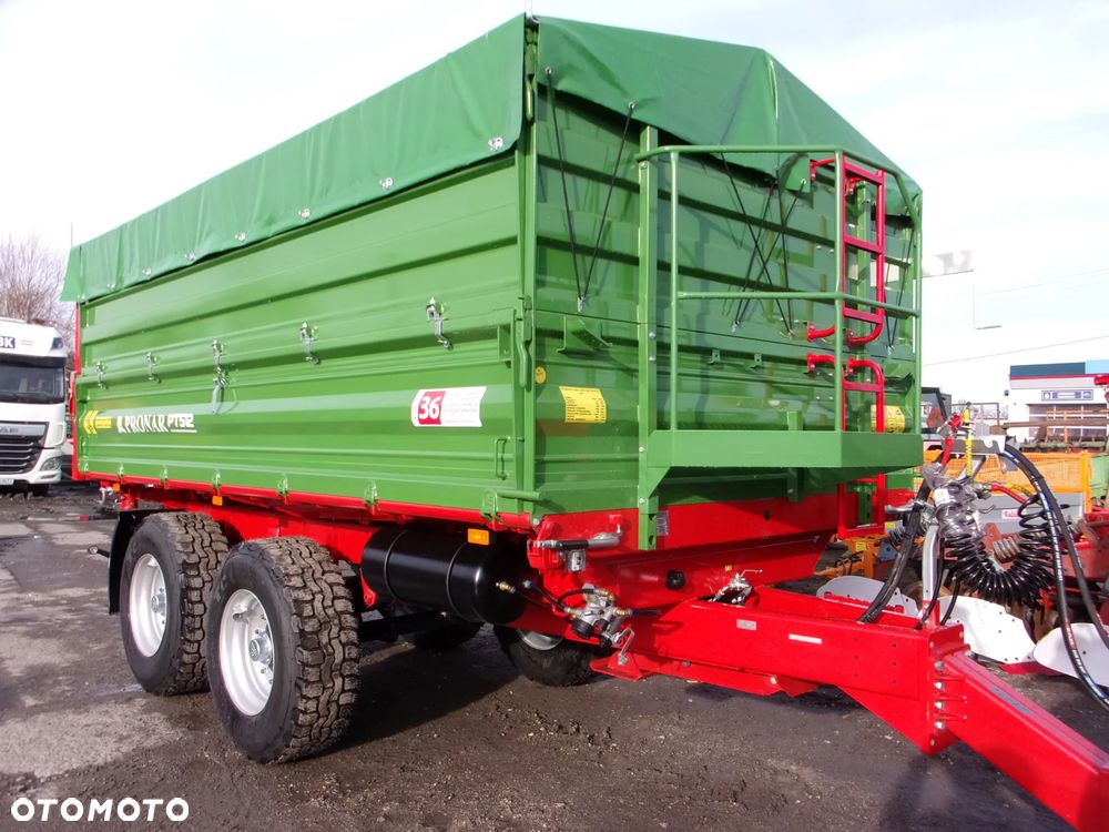 Pronar Przyczepa TANDEM paletowa Pronar PT512 -12t, PT510 -10t;  Ursus T-042 tandem 7-ton z mechanizmem trójstronnego wywrotu - 9