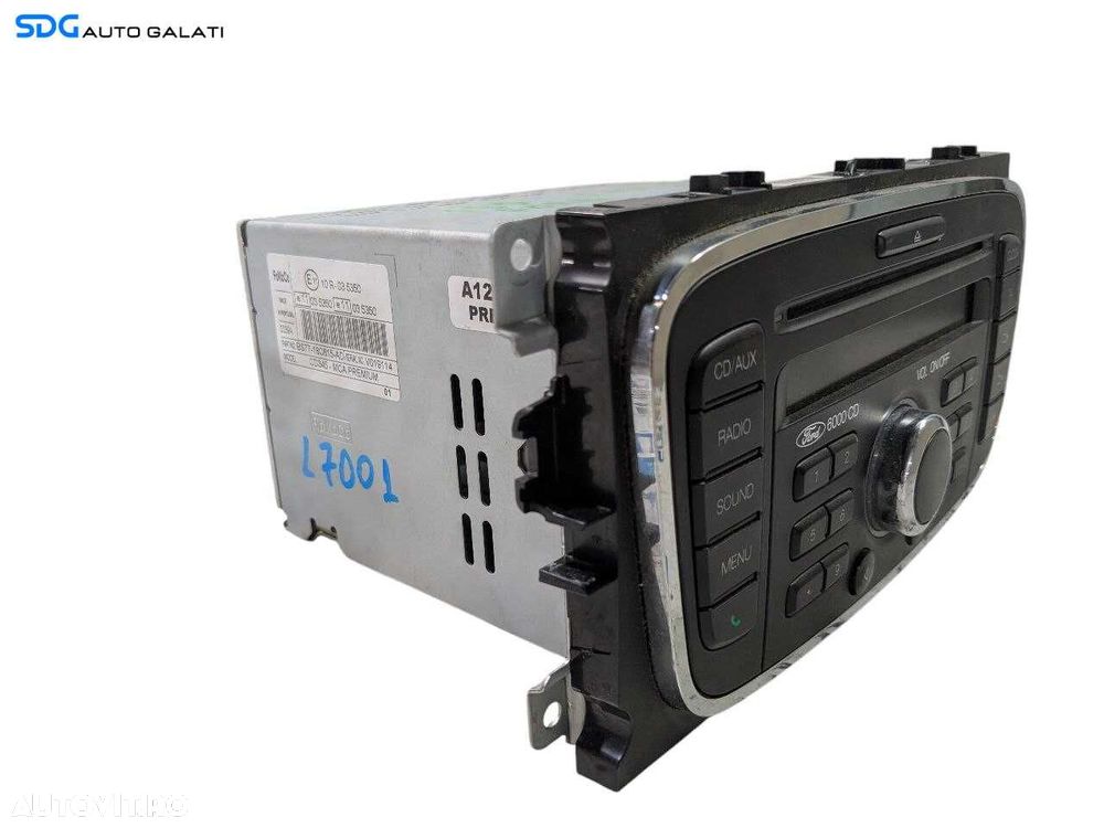 Unitate Radio CD Player Ford Galaxy 2 2006 - 2015 Cod BS7T-18C815-AD [L7001] - 8