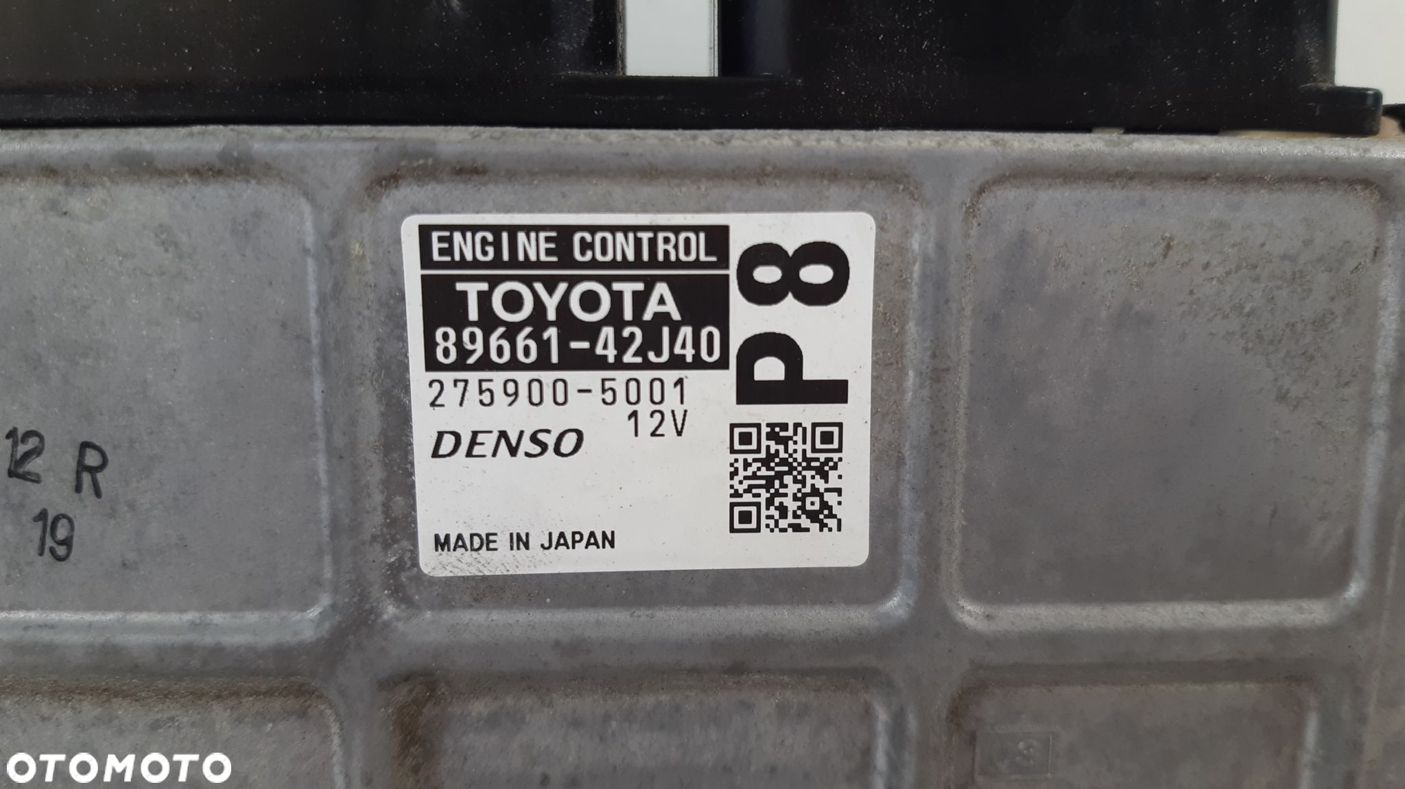 TOYOTA RAV4 IV 2.0 D4D KOMPUTER SILNIKA 89661-42J40 - 4