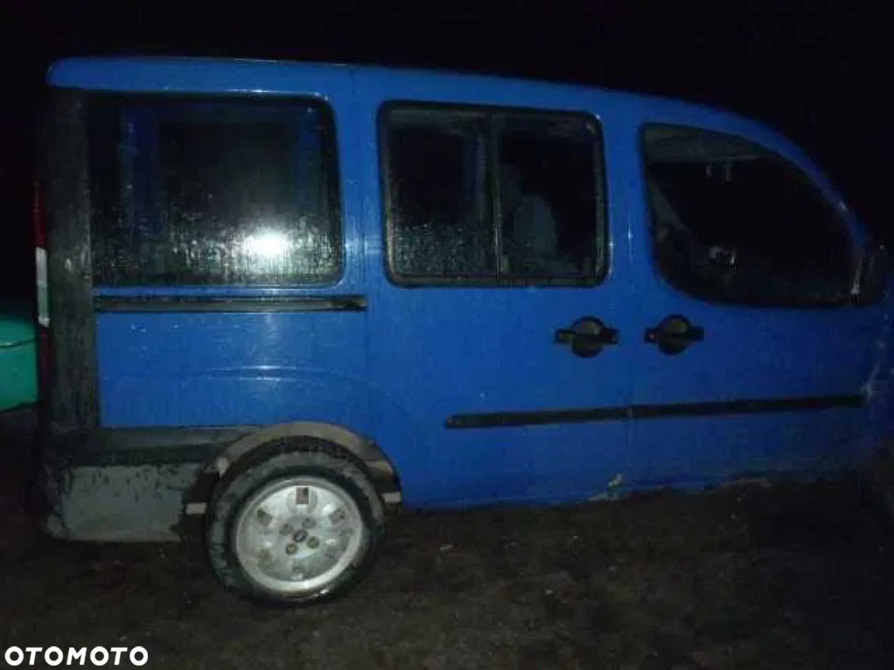 szyba z drzwi przesuwna uchylna fiat doblo I lift 03-10 - 6