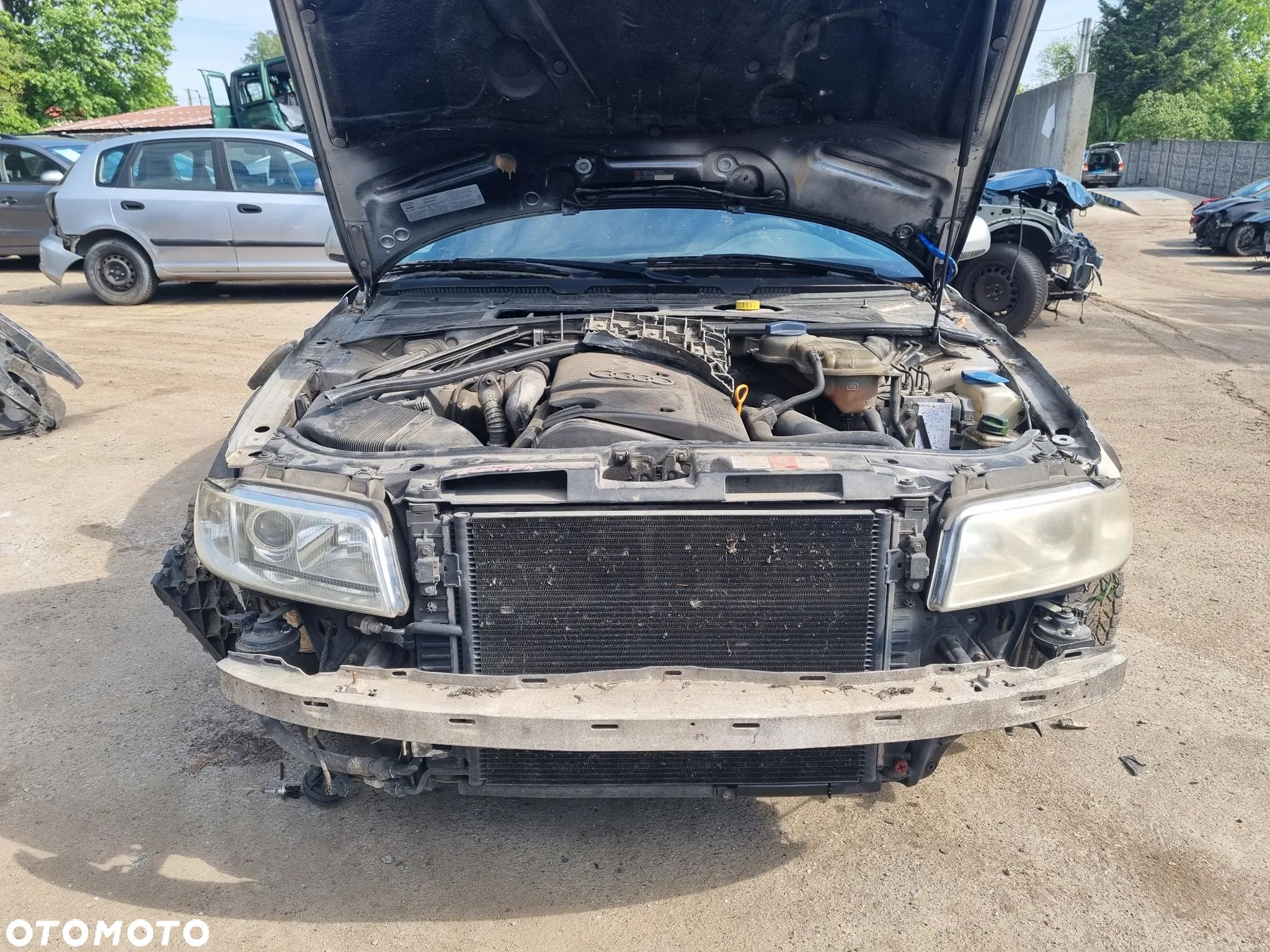 AUDI A4 B5 95-01 LIFT 1999 r. PAS PRZEDNI + KOMPLET CHŁODNIC 1,9 TDI 110 KM * - 1