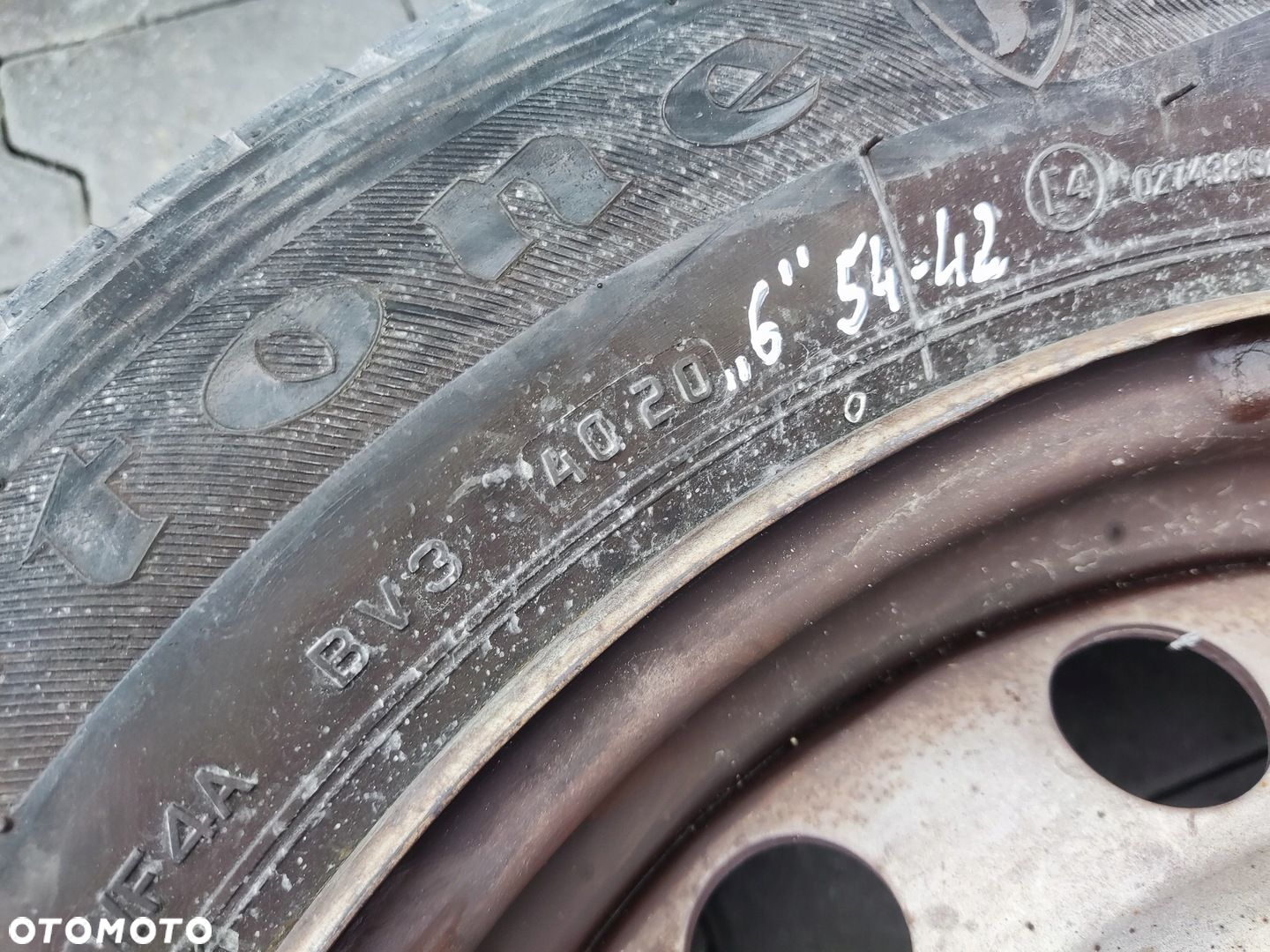 KOŁO DOJAZDOWE ZAPASOWE 16 5X108 JUMPY EXPERT SCUDO II 215/60R16C 2007-2013 - 4