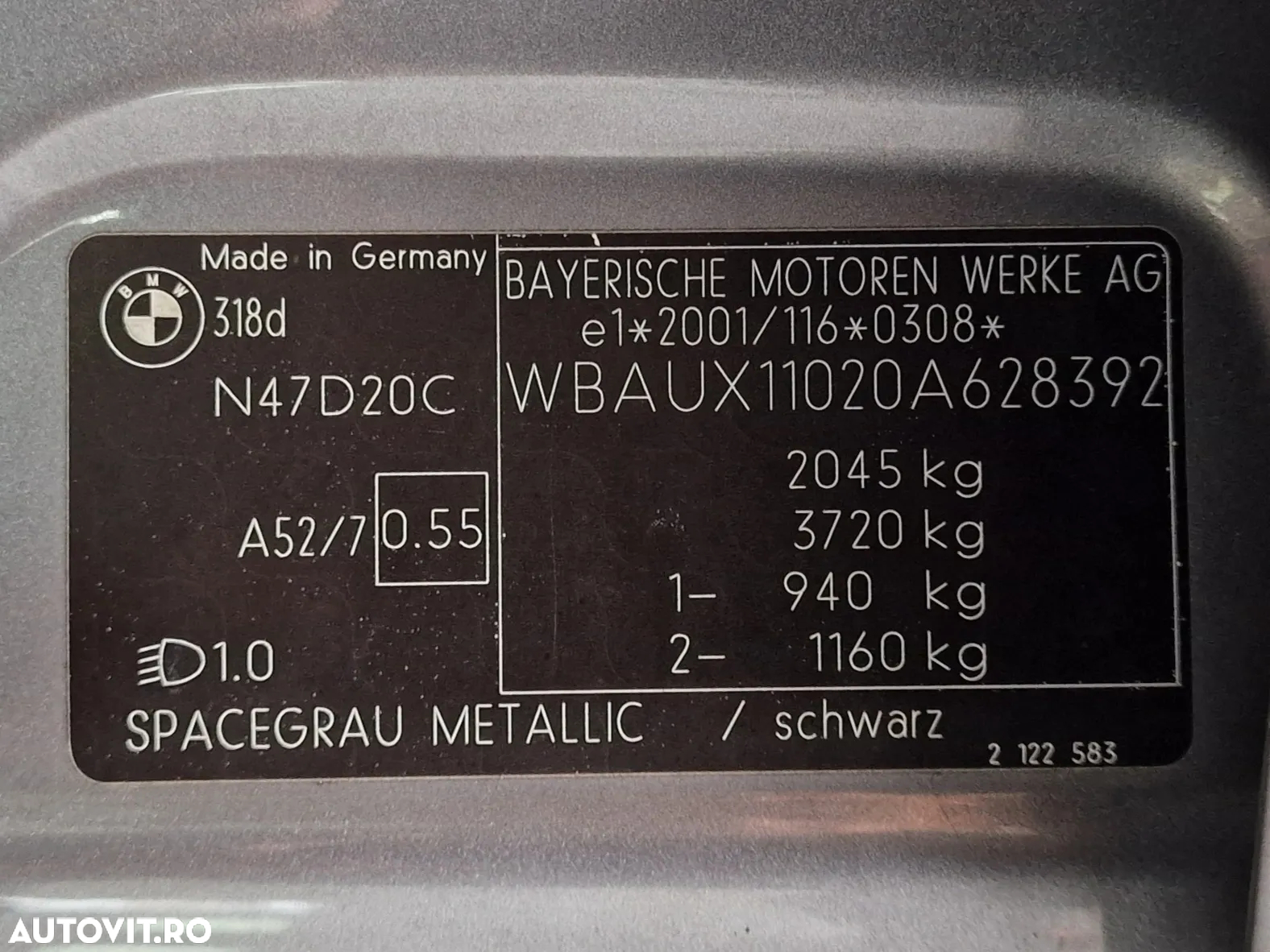 BMW Seria 3 318d DPF Touring - 28