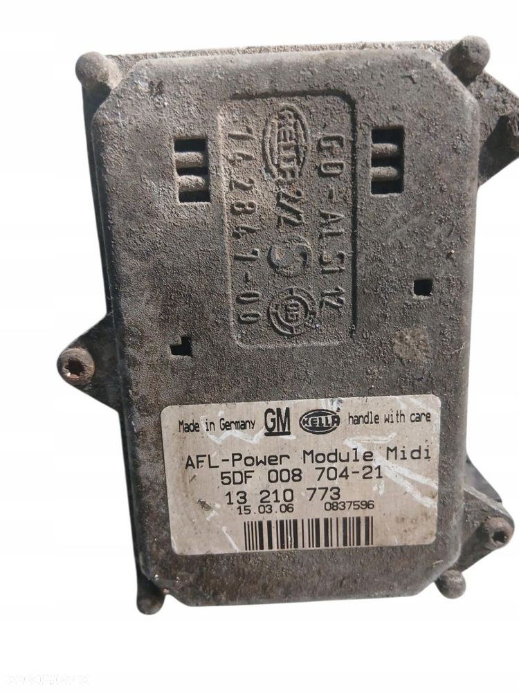 lampa lewa przednia przód xenon opel astra iii h 13210773 5df008704-21 - 5