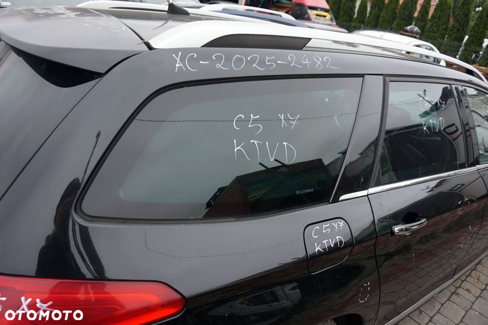 SZYBA KAROSERYJNA TYLNA PRAWA BOCZNA C5 III X7 KOMBI  CITROEN 2008-2017 - 1