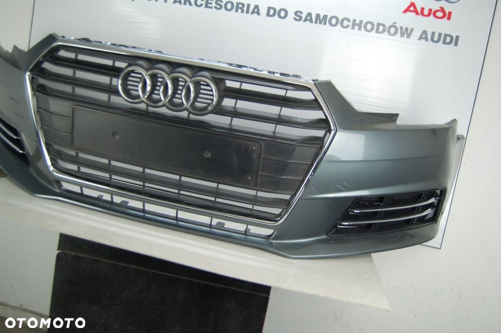 ZDERZAK GRILL AUDI A4 B9 8W 2017-2019 BEZ PDC 8W0 - 3