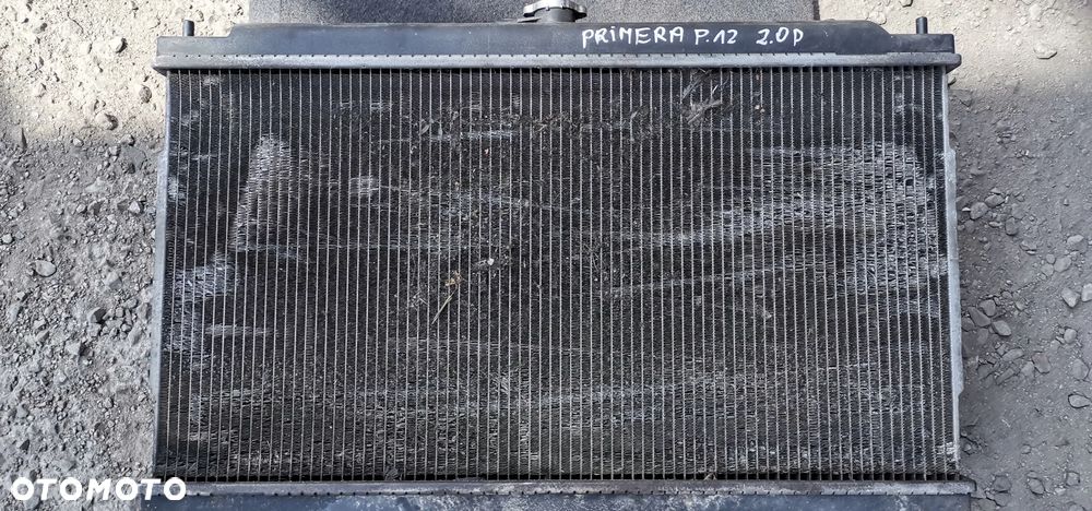 Wentylatory, chlodnica wody, skraplacz klimatyzacji  Nissan Primera p12 1,9 2.0 d - 3