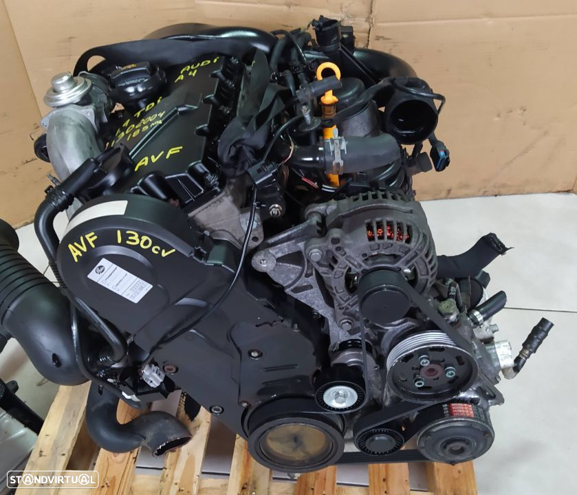 motor audi A4 1.9TDI 130cv AVF  caixa 6 velcidades HCF - 2