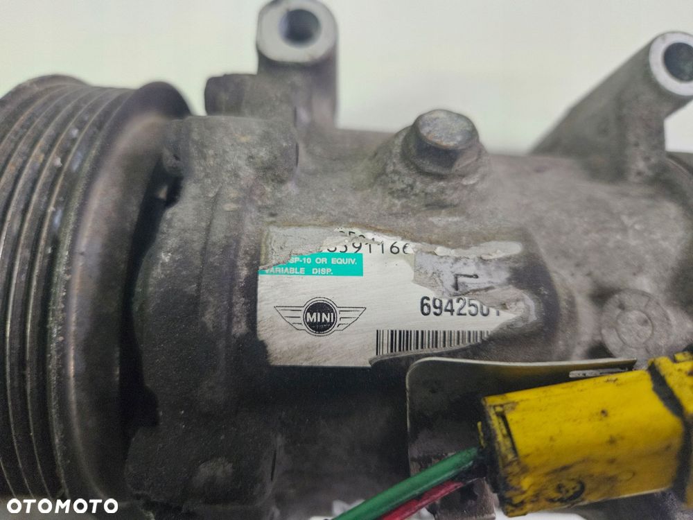 mini coper peugeot citroen sprężarka klimatyzacji 1.6 n12b16a - 2