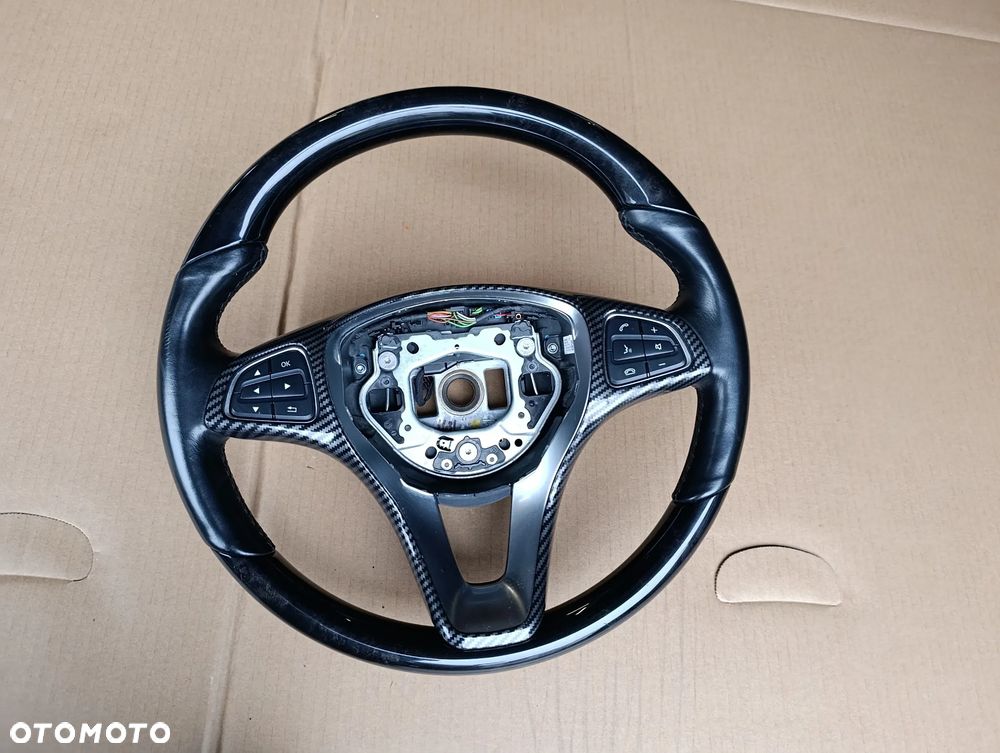 MERCEDES GLS X166 KIEROWNICA MULTIFUNKCJA SKÓRA A0024604403 - 1