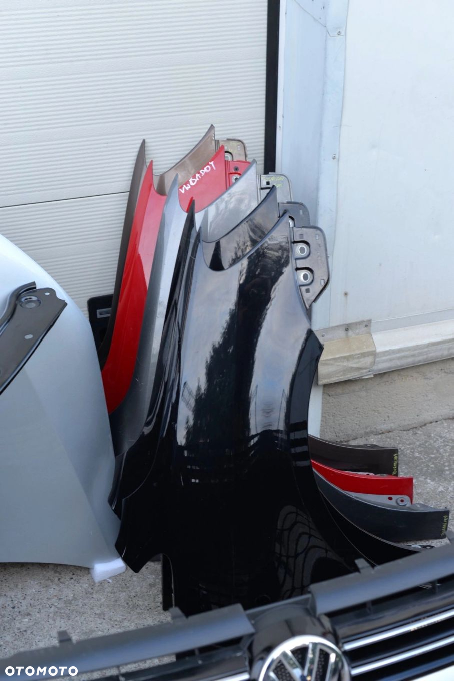 MASKA ZDERZAK GRILL BŁOTNIK PAS LAMPA H7 XENON BELKA VW TOURAN 2010-2015 - 7