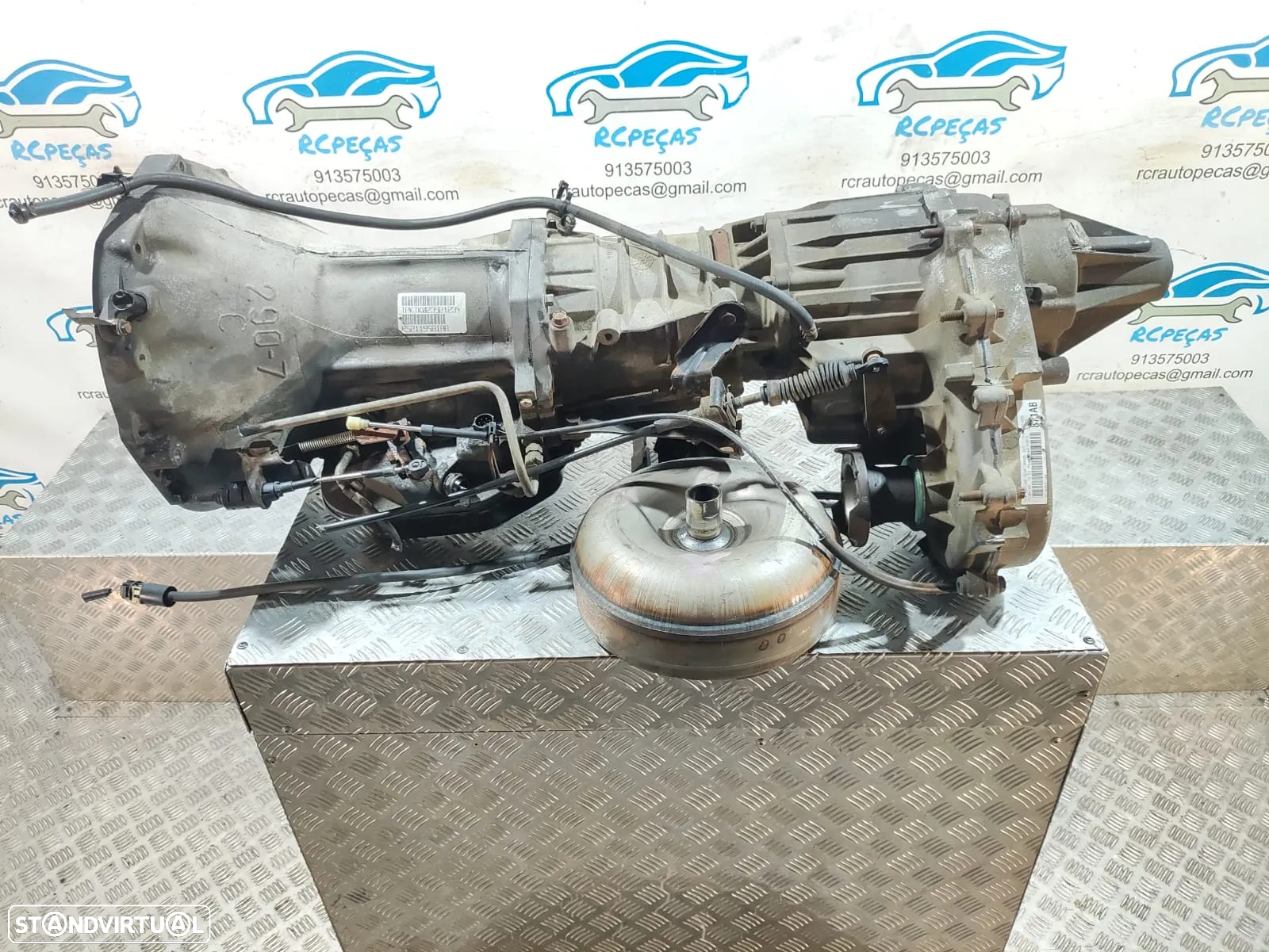 - Caixa 5 Velocidades Automática Jeep / Chrysler 247J - 4.0i V6 12v 190cv 190 cv ERH - 247J M1-B4-32 P52098871AB - Jeep Grand Cherokee II - 3