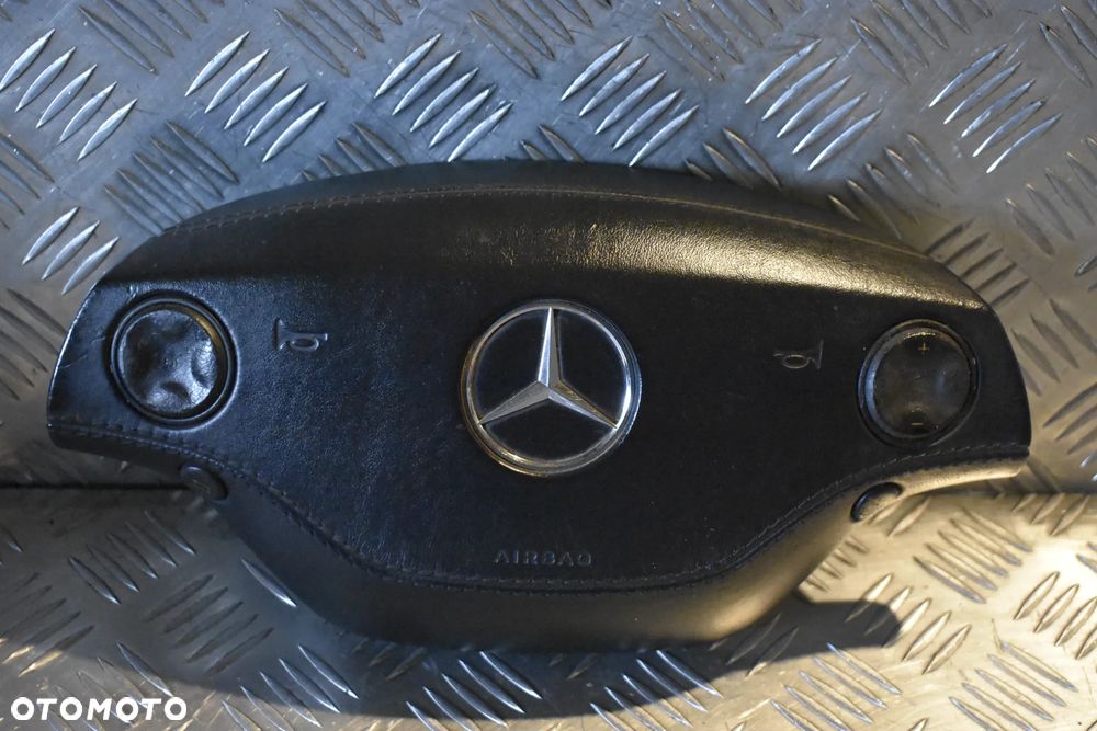 Mercedes w221 Poduszka airbag Czarna skóra - 3