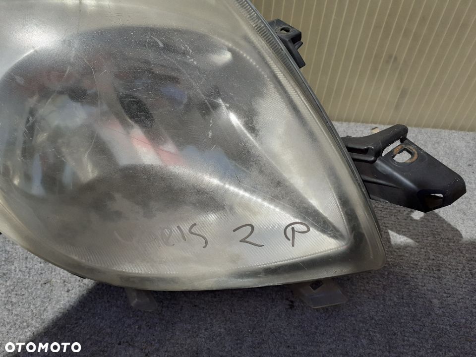 LAMPA PRZÓD PRZEDNIA PRAWA TOYOTA YARIS II ORYGINAŁ WYSYŁKA! - 2