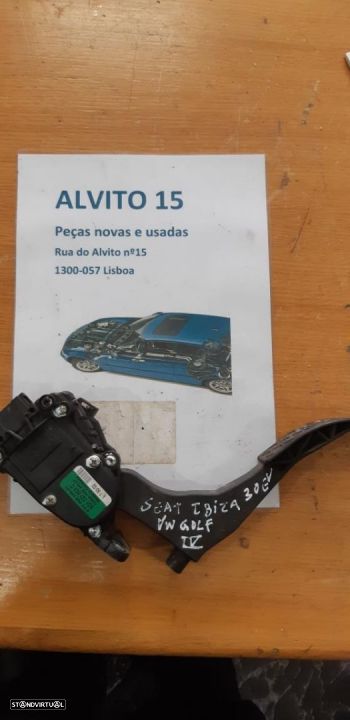 Pedal de Acelerador Seat Ibiza,  V.W Golf IV - 2