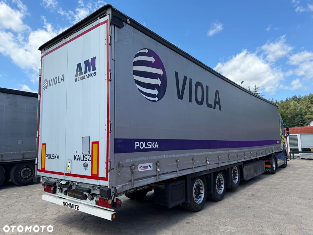 Schmitz Cargobull VARIOS / MEGA i STANDARD / NOWE OPONY DUNLOP / KOSZ PALETOWY / OŚ PODNOSZONA / OSIE SAF / PODNOSZONY DACH / SKRZYNKI Z GAŚNICAMI / PIĘKNY STAN !! - 3