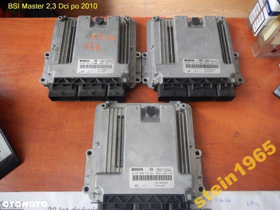 Sterownik komputer Master III 2,3 BOSCH 0281019110 po 2010r - 1