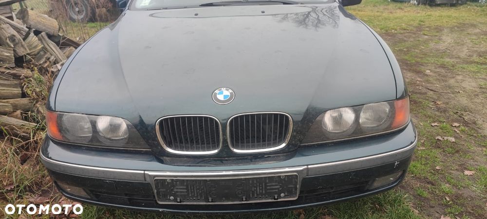 BMW E39 KOMPLETNY PRZÓD maska zderzak lampy błotniki pas 2.5 B OXFORDGRUEN - 1