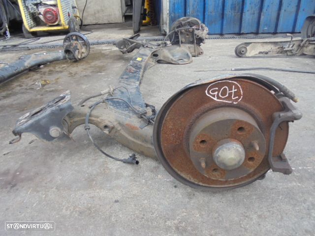 Eixo 00507032470 FIAT STILO SW 2003 1.6 16V 105CV 5P PRETO TRÁS DISCOS ABS SEM BOMBITE ESQUERDO - 2