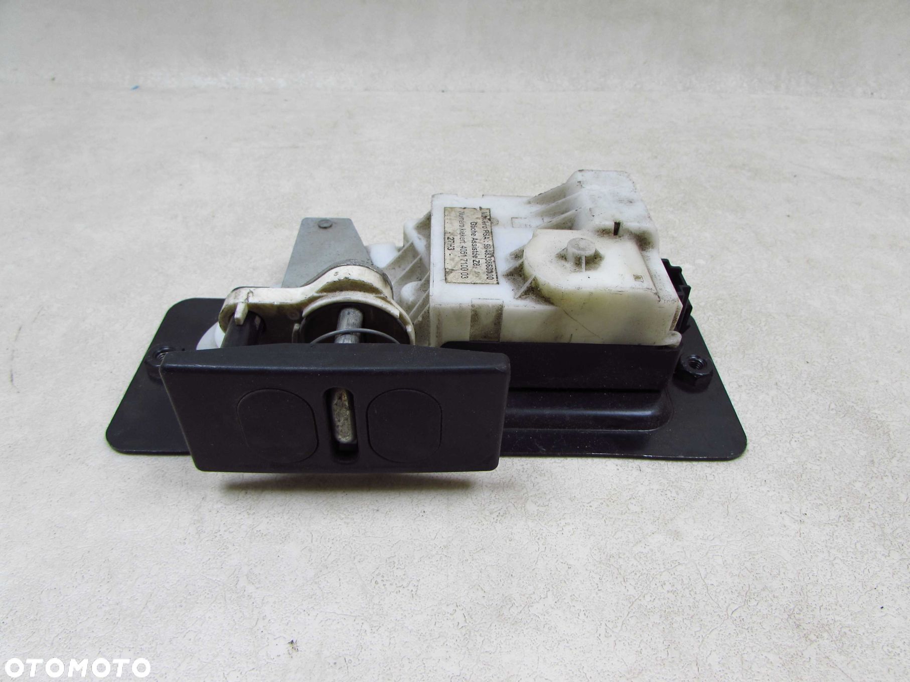 PEUGEOT 607 LIFT 04- ZAMEK RYGIEL KLAPY BAGAZNIKA DOCIAG 9648338680 - 1