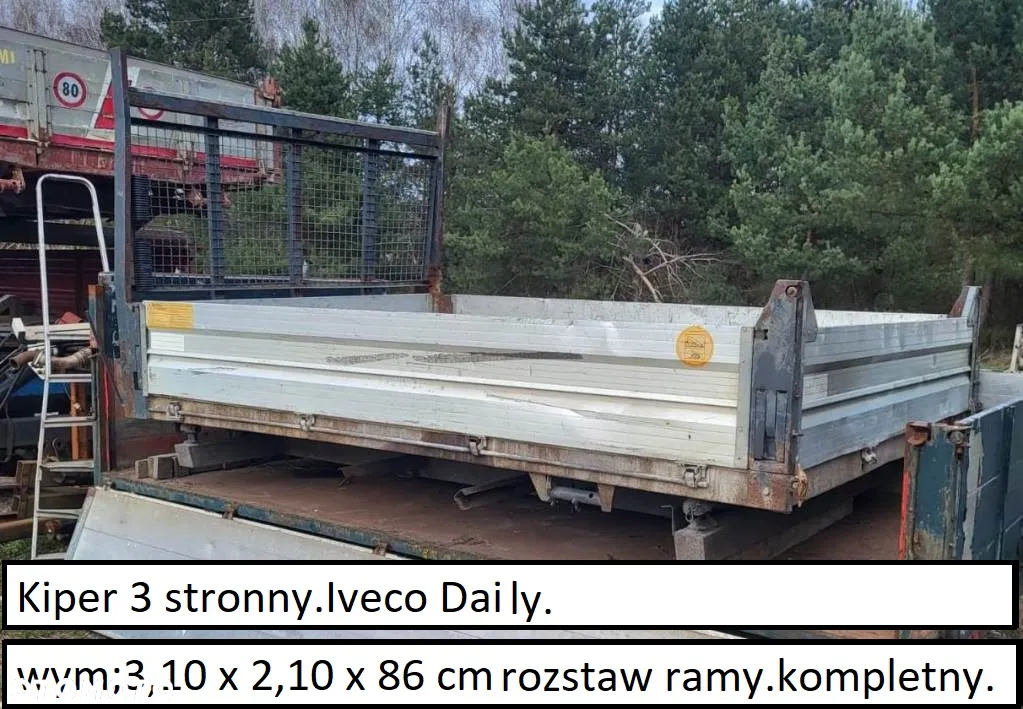 Hakowiec Skrzynia Kiper Wywrot Iveco Daily - 23