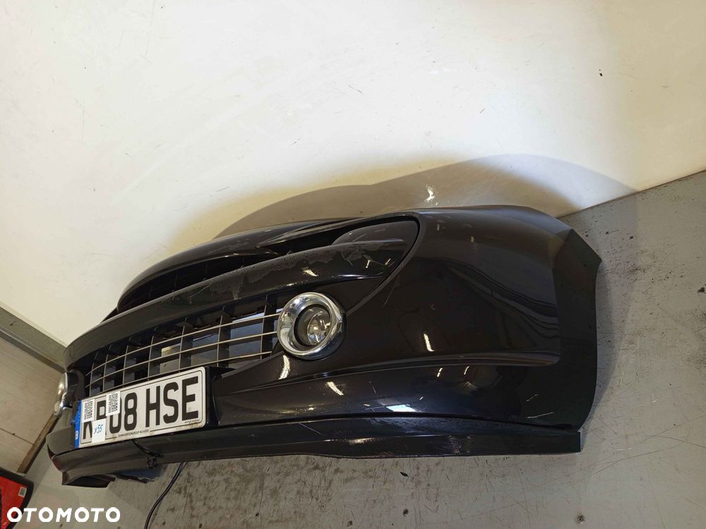 + ZDERZAK PRZÓD PRZEDNI DO PEUGEOT 207 URBAN MOVE EXL CZARNY HALOGENY - 3