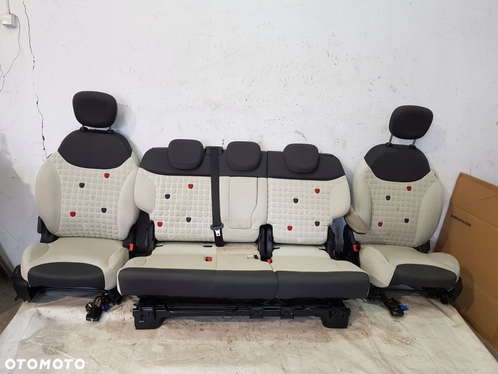 fotele kanapa kpl fiat 500l eur 12r - 1