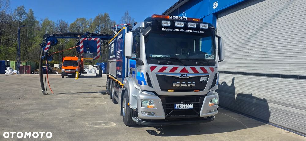 MAN TGS 35.510 WIEDEMAN 12/6m3 kamera SPUTNIK Recykling - 14