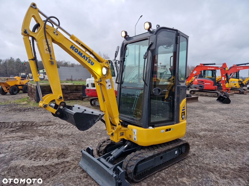 Komatsu PC 16 R , Cat, Kubota, Yanmar vio 27 , sv  26 , - 2