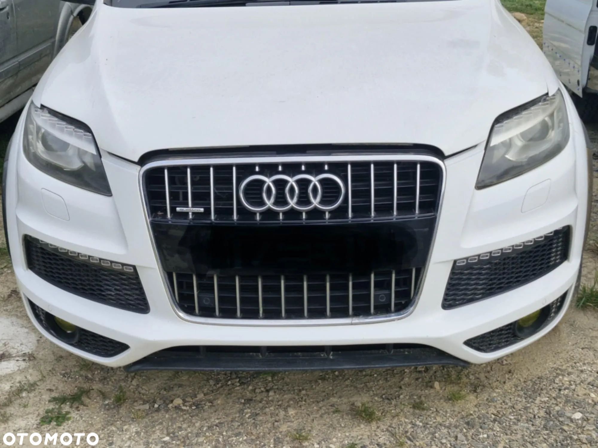 ZDERZAK AUDI Q7 4L LIFT LY9C LX7W  MASKA PRZÓD POKRYWA SILNIKA BŁOTNIK - 1