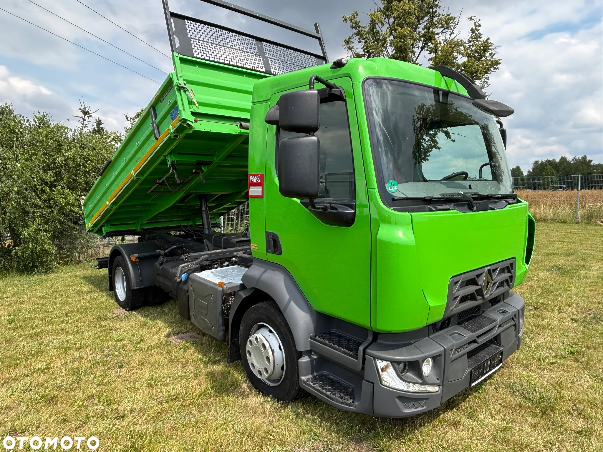 Renault D12 wywrotka, 12 ton DMC , zaczep do przyczepy , oryginalny kiper Meiller, mały przebieg od 1 właściciela z Niemiec, 6100 kg ładowność. manualna skrzynia , na resorze, idealna pod minikoparkę , przyczepę ( Mercedes ATEGO, AXOR, MAN TGM ) - 8