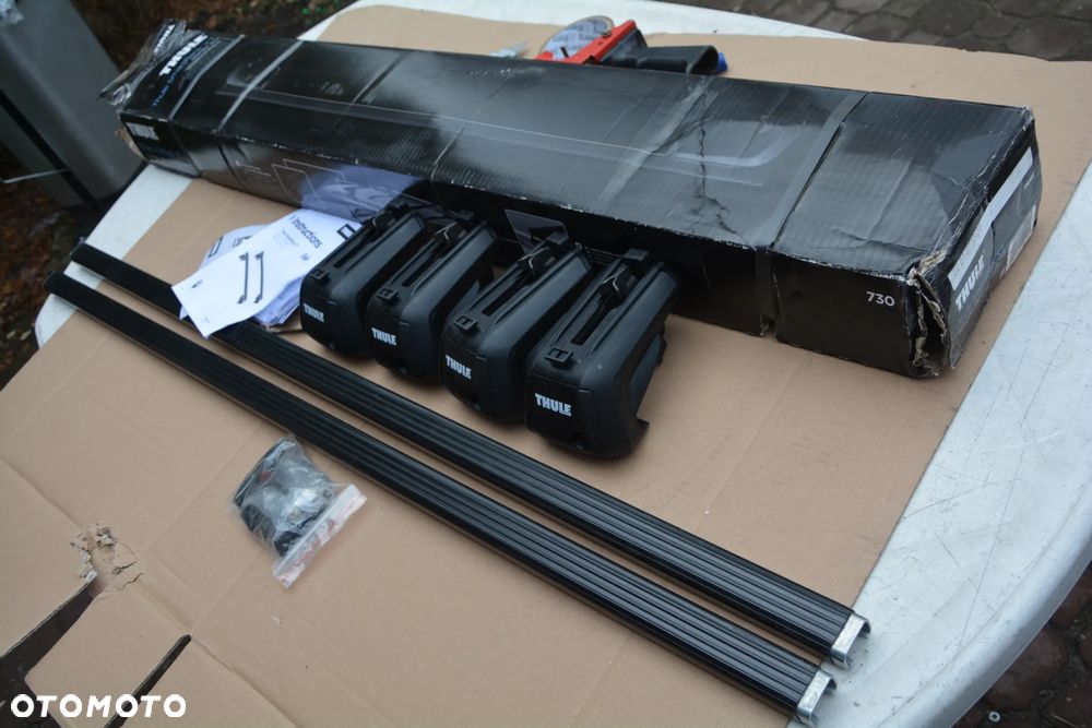 THULE Bagażnik dachowy SmartRack XT 730422 Na relingi Stal 118 cm - 6
