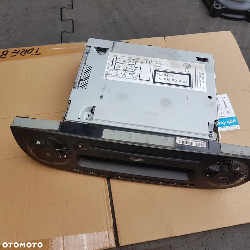radio cd mp3 fiat 500 07- blaupunkt gmbh  fiat 312 sb05 - 6