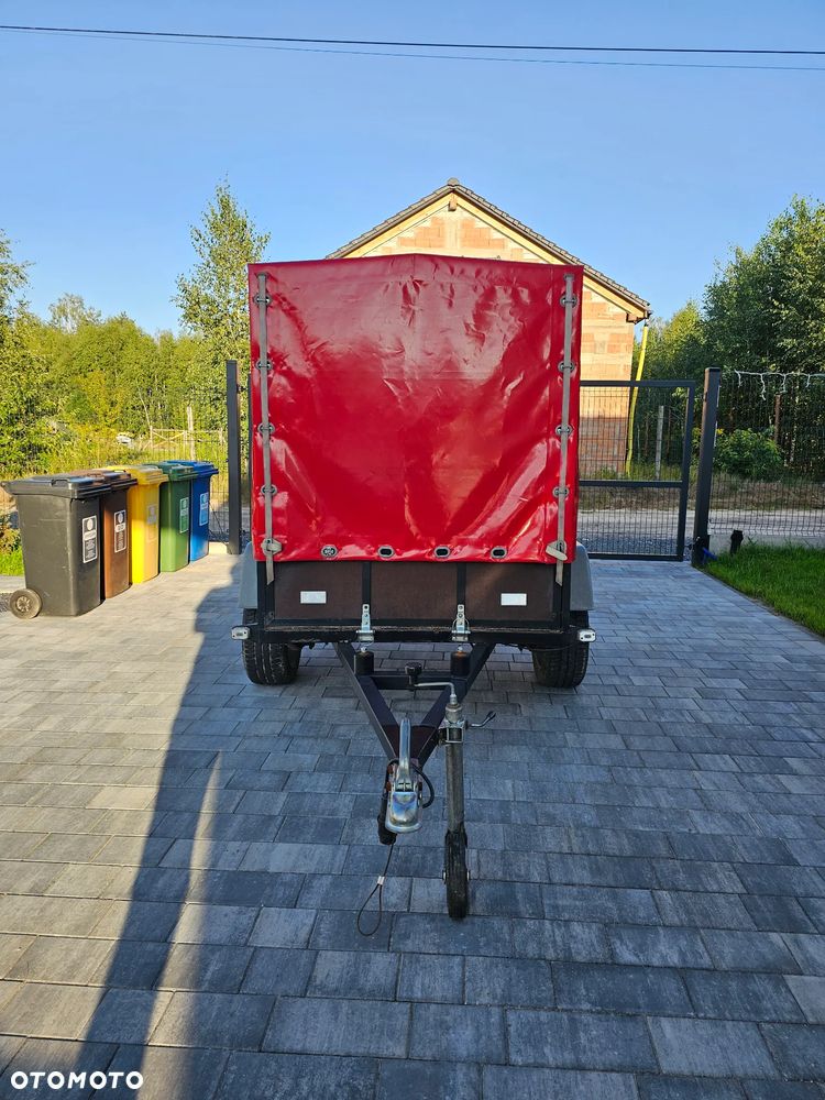 SAM Lekka przyczepa osobowa motocyklowa plandeka resory alufelgi - 6